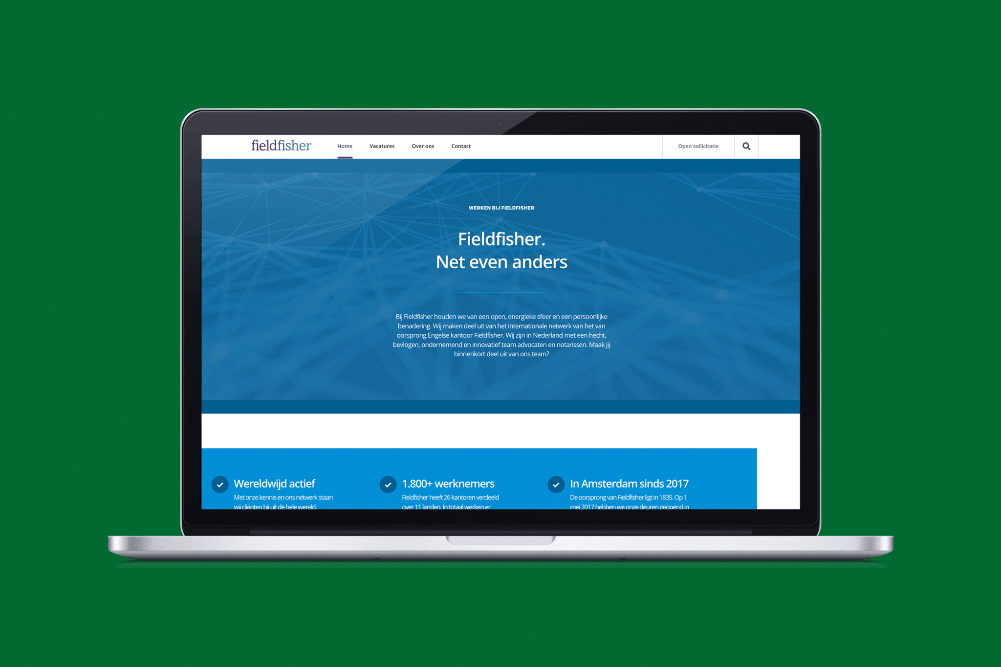 Working at FieldFisher